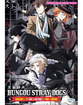 ENG DUB * BUNGOU STRAY DOGS SEASON 1-5 + OVA + MOVIE